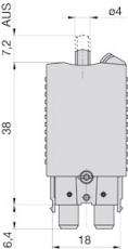 ETA Thermische Schutzschalter / Sicherungsautomat  15A max 28 Volt
