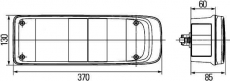 EasyConn Rückleuchte Hella 2VP 340 888-011  links  DAF DEMAG Kögel