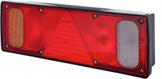 Heckleuchte links | HELLA 2VP 340 450-451| EasyConn I | mit senkrechten Lichtkammern | 24V | Kabel: 500mm