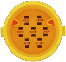 Heckleuchte links | HELLA 2VP 340 450-451| EasyConn I | mit senkrechten Lichtkammern | 24V | Kabel: 500mm