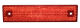 ULO Rückstrahler Universal 182x41x6 mm rot, schraubbar