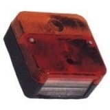 Rear lamp 4 function 98 x 104 mm  for Trailer and more inexpensive NoName product